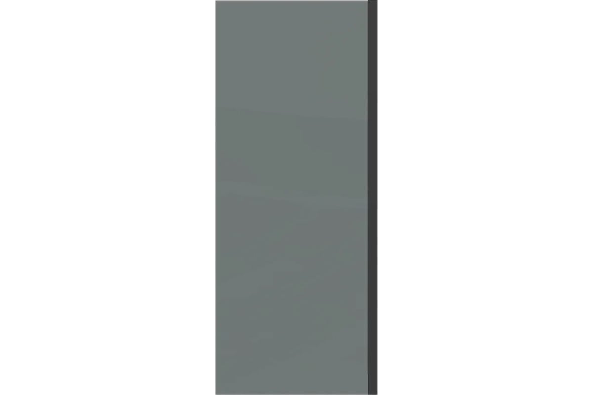 боковая стенка grossman classic 80x195 стекло тонированное / профиль черный матовый