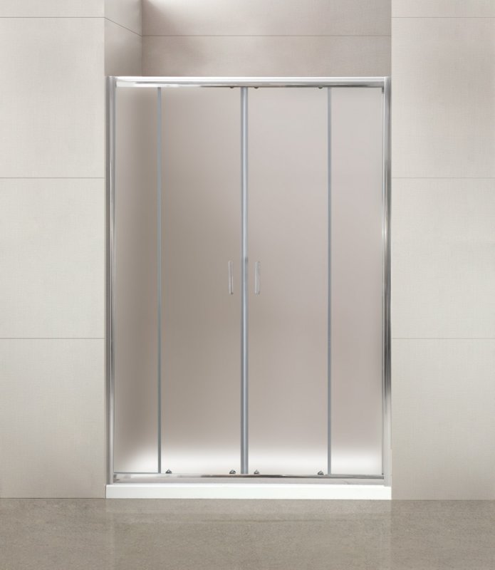 душевая дверь belbagno uno-195-bf-2-170-p-cr 170x195 матовые стекла