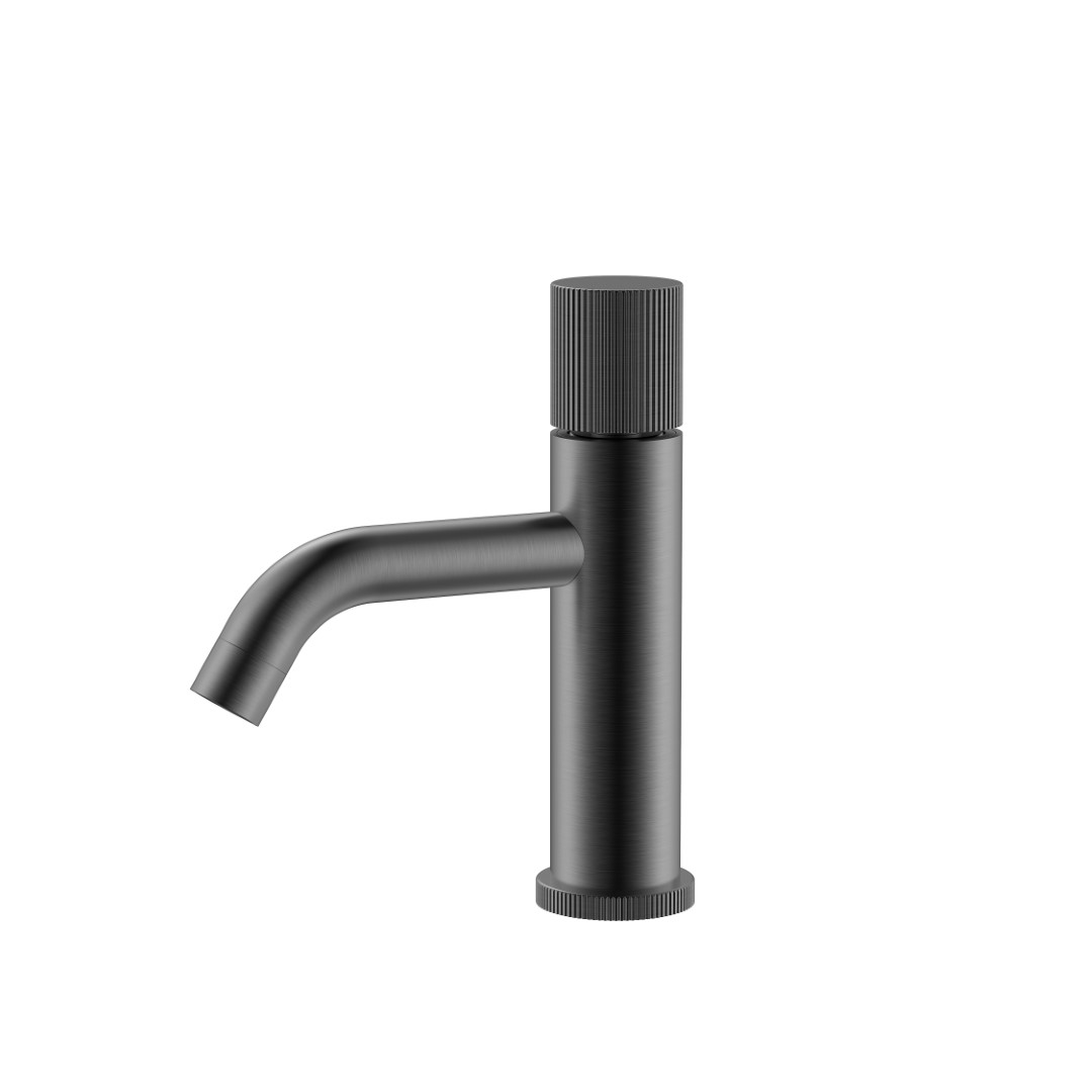 смеситель для умывальника boheme stick linea 121-gm.3 графит