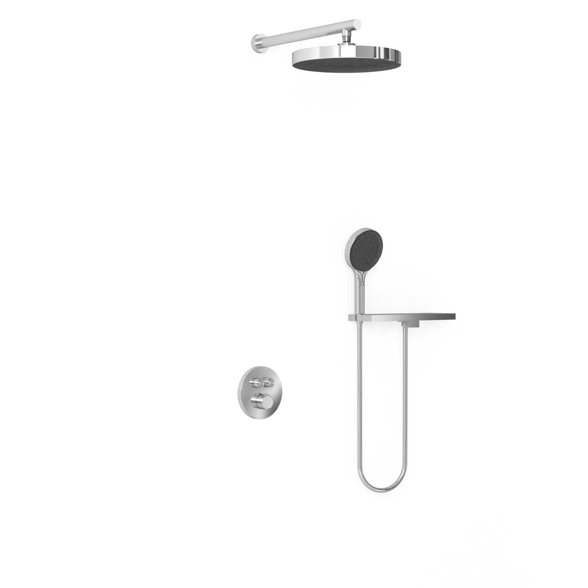 душевая система скрытого монтажа vincea inspire vsfw-3i22mt2rch хром