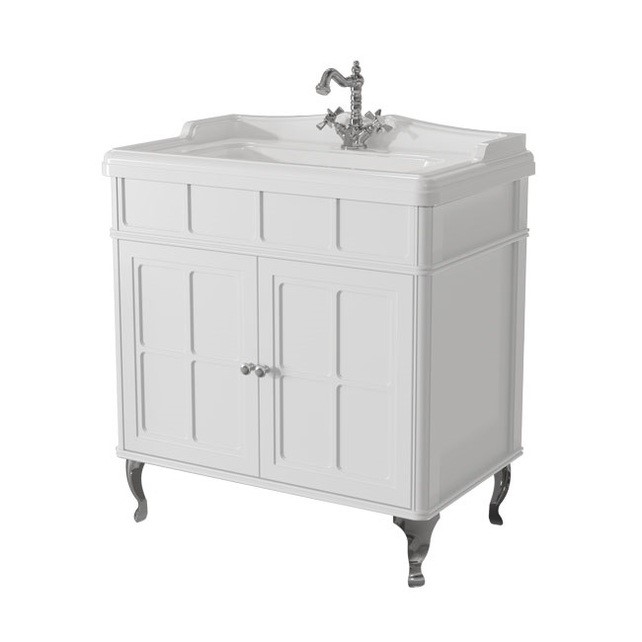 тумба напольная caprigo borgo 80 33412ch-b231 белый