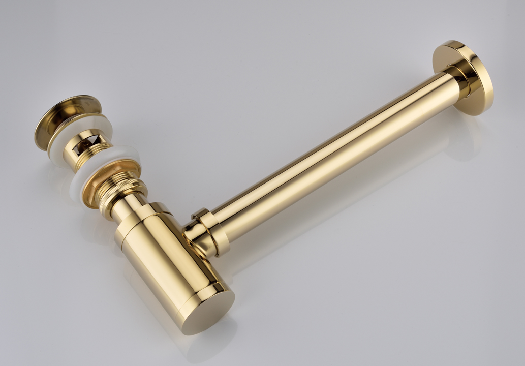 сифон для умывальника boheme gold 608-2 золото