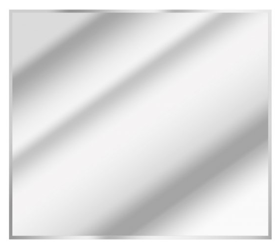 зеркало навесное эстет dallas luxe 80x70