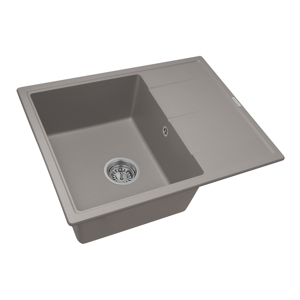 мойка кухонная aquasanita rock sqr 102 202 aw alumetallic, аллюметаллик