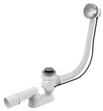 сифон для ванны alcaplast a55k-80-bl-01