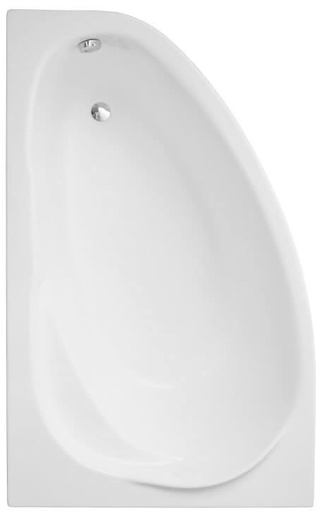 ванна акриловая polimat marea 150x100 белая левая с ножками