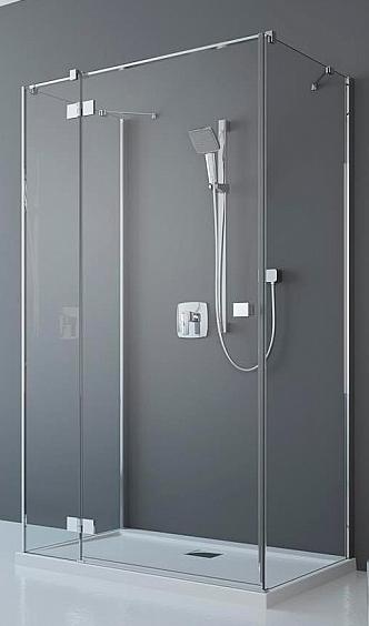 душевой уголок radaway essenza kdj+s 80x75 прозрачное/хром