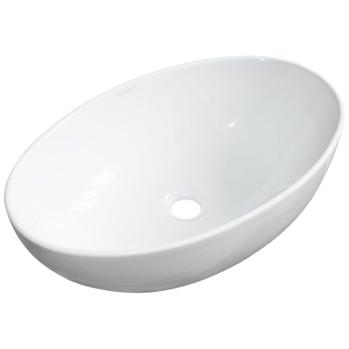 умывальник накладной sanita luxe ringo cut 53x34 белый