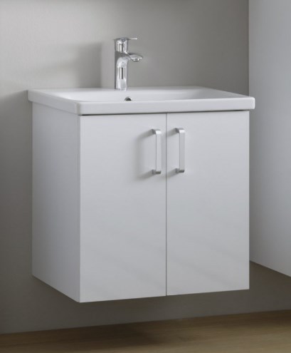 тумба подвесная kolpa-san evelin oue 80 white matt, белый матовый