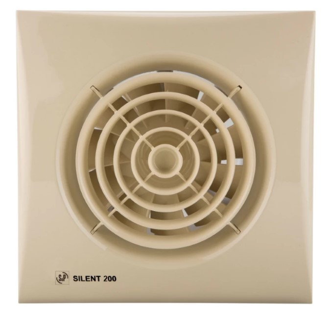 бытовой  вентилятор soler&palau silent-200 cz ivory