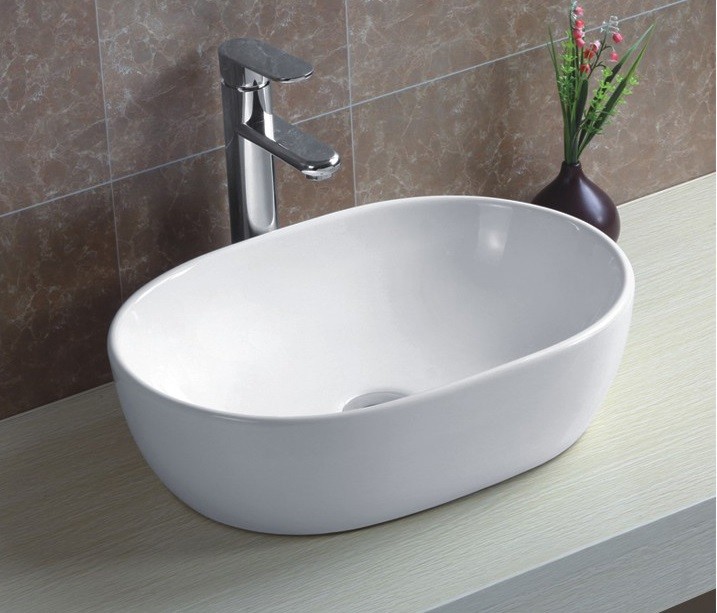 умывальник накладной esbano coral 48,5x35,0 белый