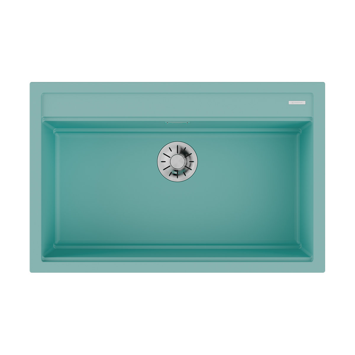кухонная мойка omoikiri kitagawa 79-lb-az 4993275 79x51 бирюза