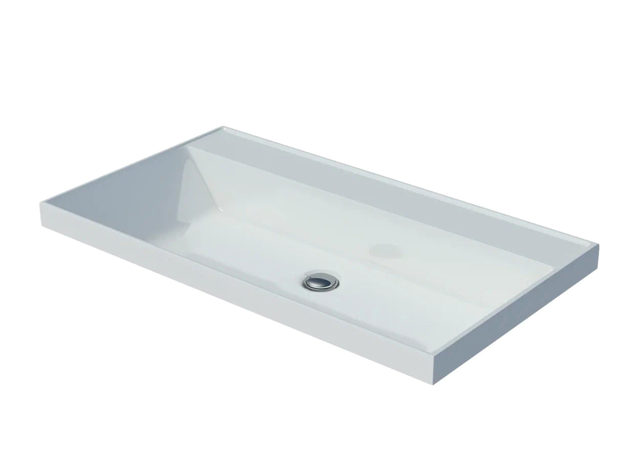 умывальник madera classica 80x45 без отверстия, белый