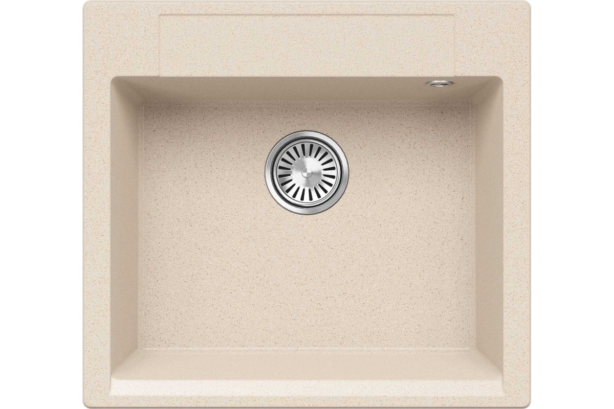 мойка кухонная polygran argo 560 №327 кремовый