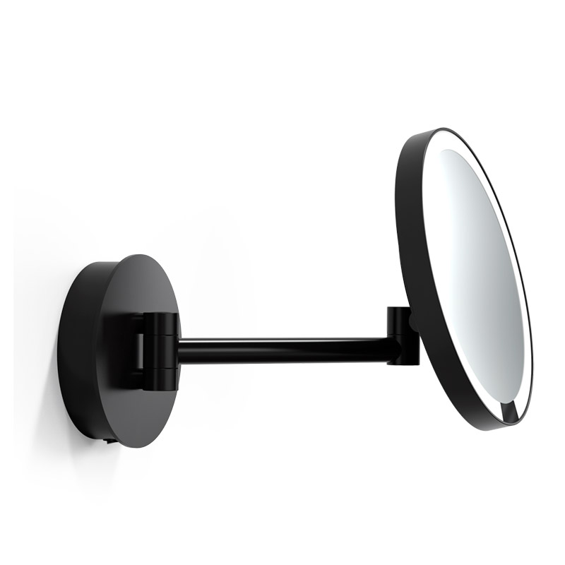 зеркало косметическое decor walther just look wr 0125660 черный матовый