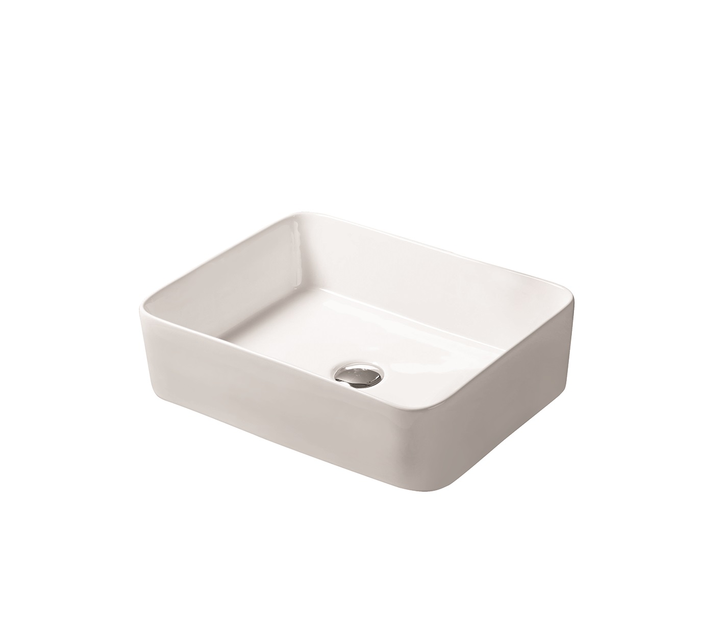 умывальник накладной santiline sl-1010 48x37 белый
