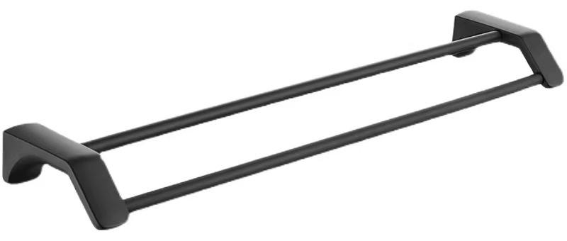 полотенцедержатель ceramalux monelli 70009 черный матовый