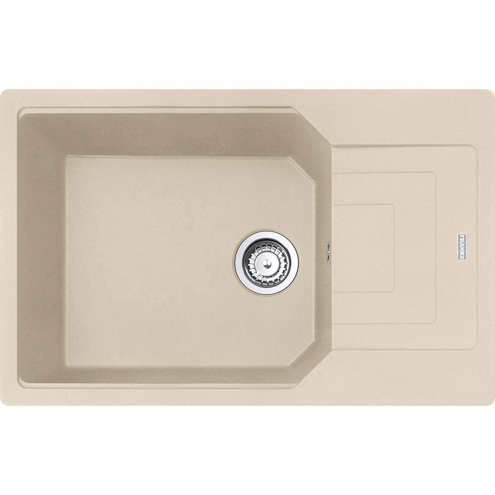 кухонная мойка franke urban ubg 611-78l 78x50 бежевая