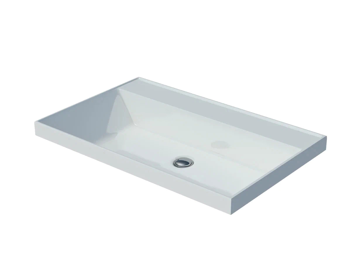 умывальник madera classica 70x45 без отверстия под смеситель, белый