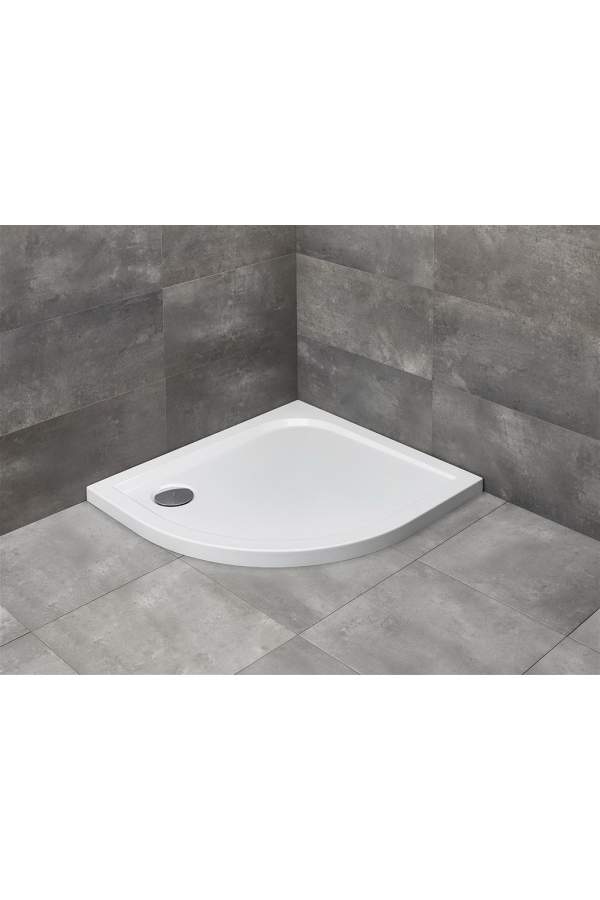 душевой поддон radaway delos e 100x80x4,5 правый