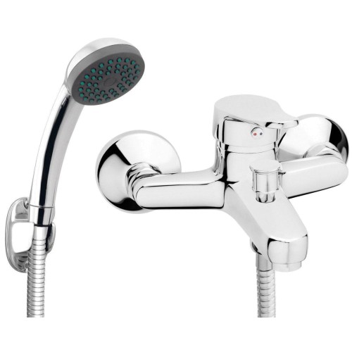 смеситель для ванны ferro deco bdc11 хром