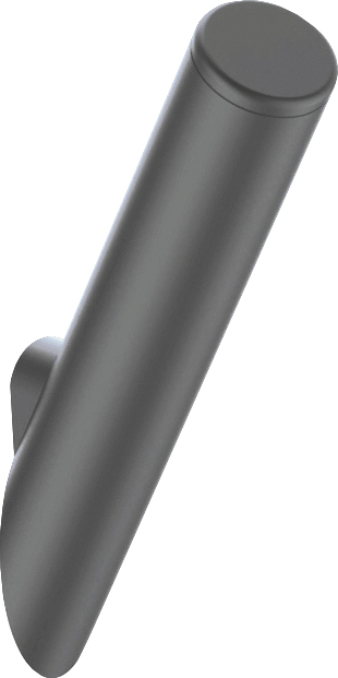 крючок одинарный deante silia titanium adi_d111 титан