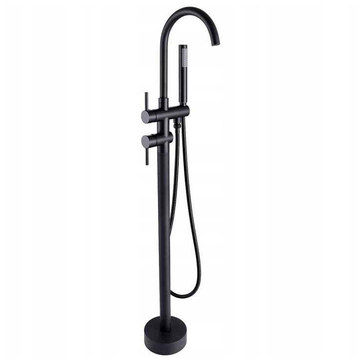смеситель для ванны calani nexos black cal-b0058 черный