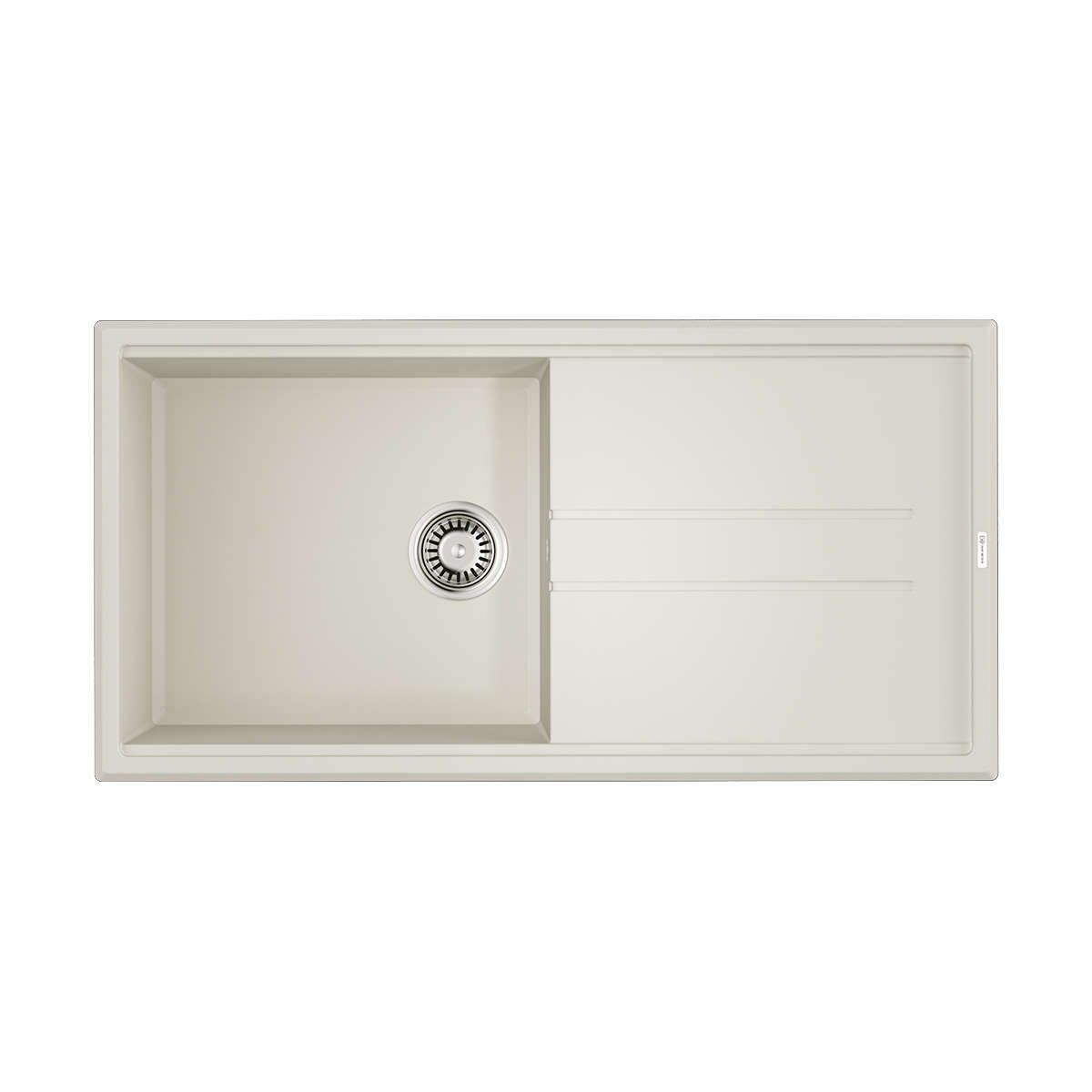 кухонная мойка omoikiri tedori 100-wh 4993919 100x51 белый