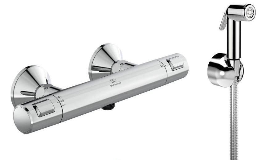 комплект гигиенического душа ideal standard ceratherm t25 термостатический a7201aa+b0595aa