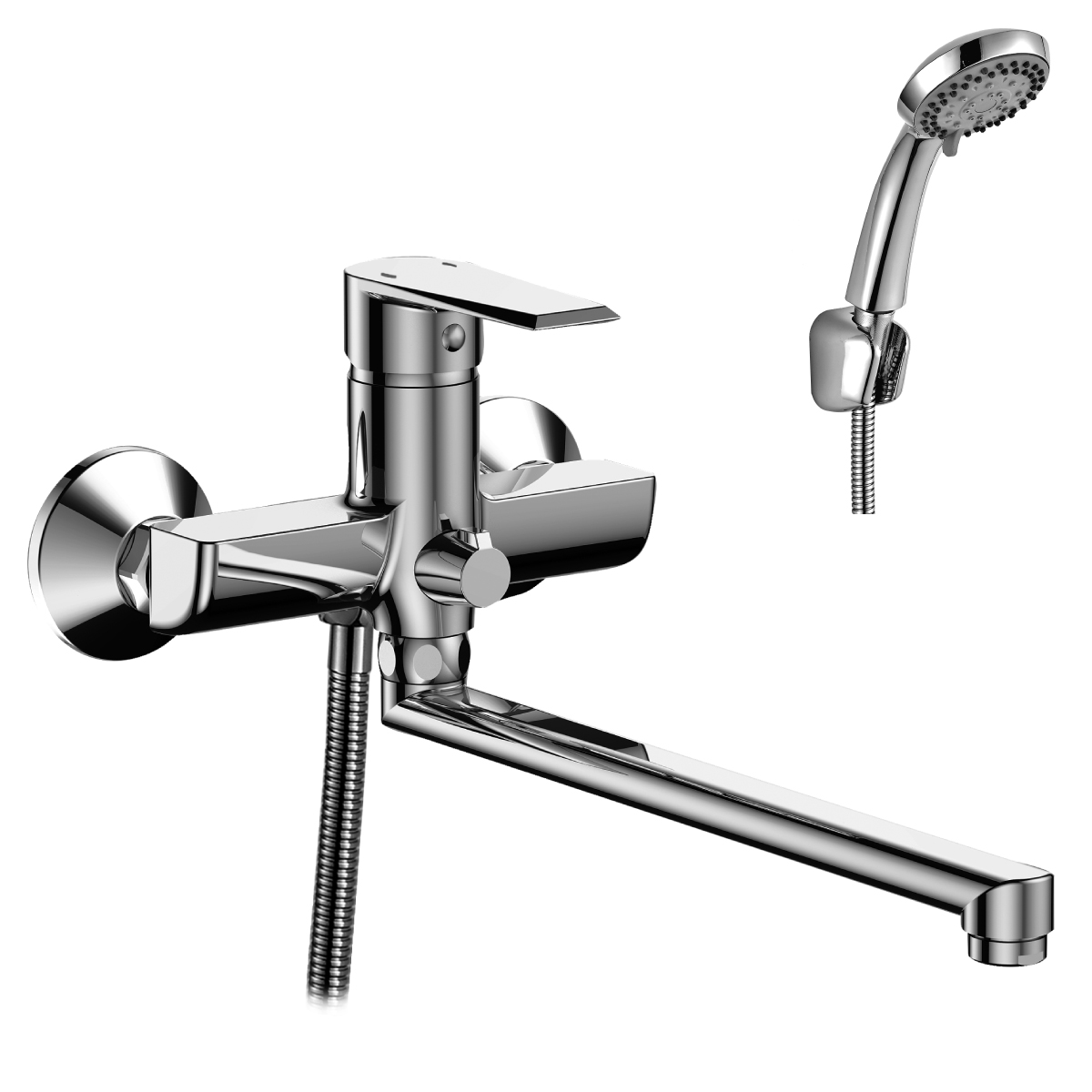 смеситель для ванны rossinka rs28-33 хром