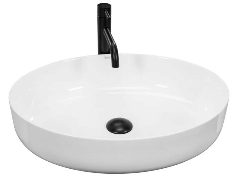 умывальник rea queen u1223s 55x41 белый