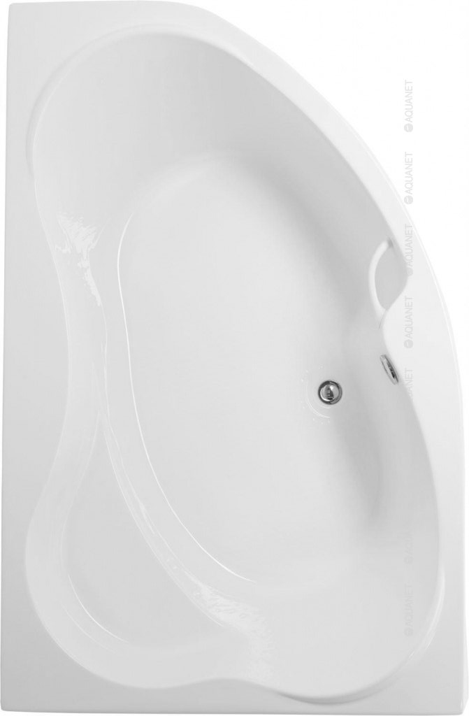 ванна акриловая aquanet capri 170x110 l левая