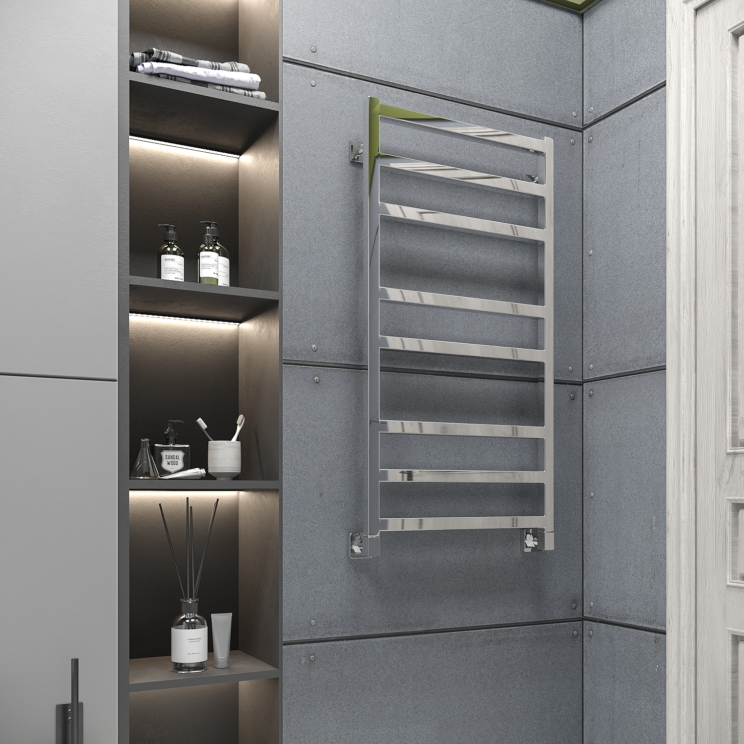 полотенцесушитель водяной stinox ancona 50x100