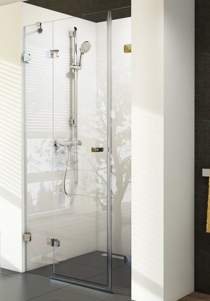 душевая дверь ravak brilliant bsd3 110x195 l стекло chrom+transparent (левая)