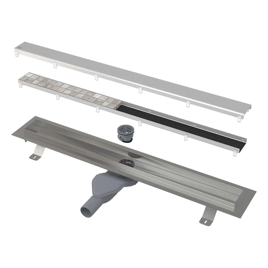 душевой лоток alcaplast apz13-double6-650