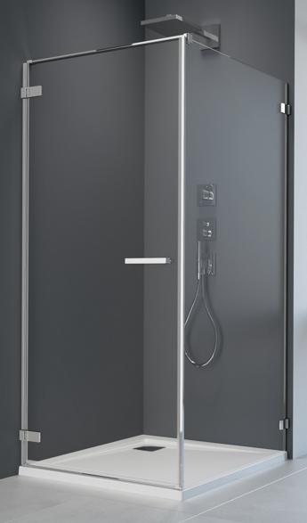 душевой уголок radaway arta kdj i 90x75 прозрачное/хром