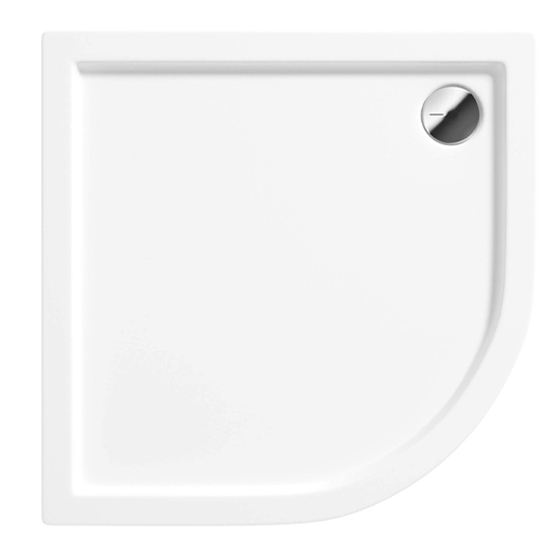 поддон акриловый deante jasmin plus ktj_053b 90x90 белый