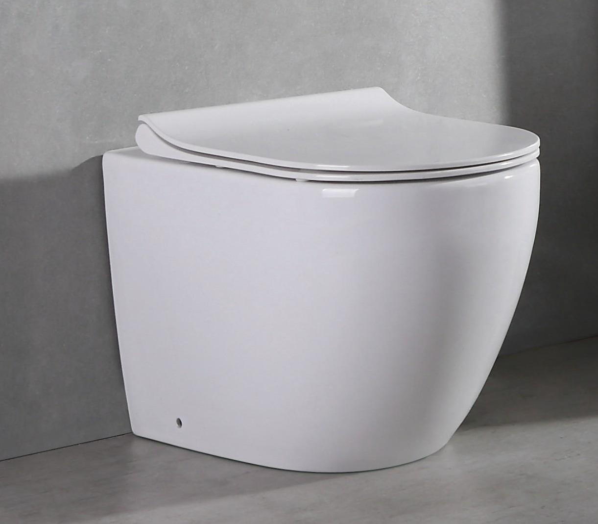 унитаз приставной ceramalux ns3176 softclose