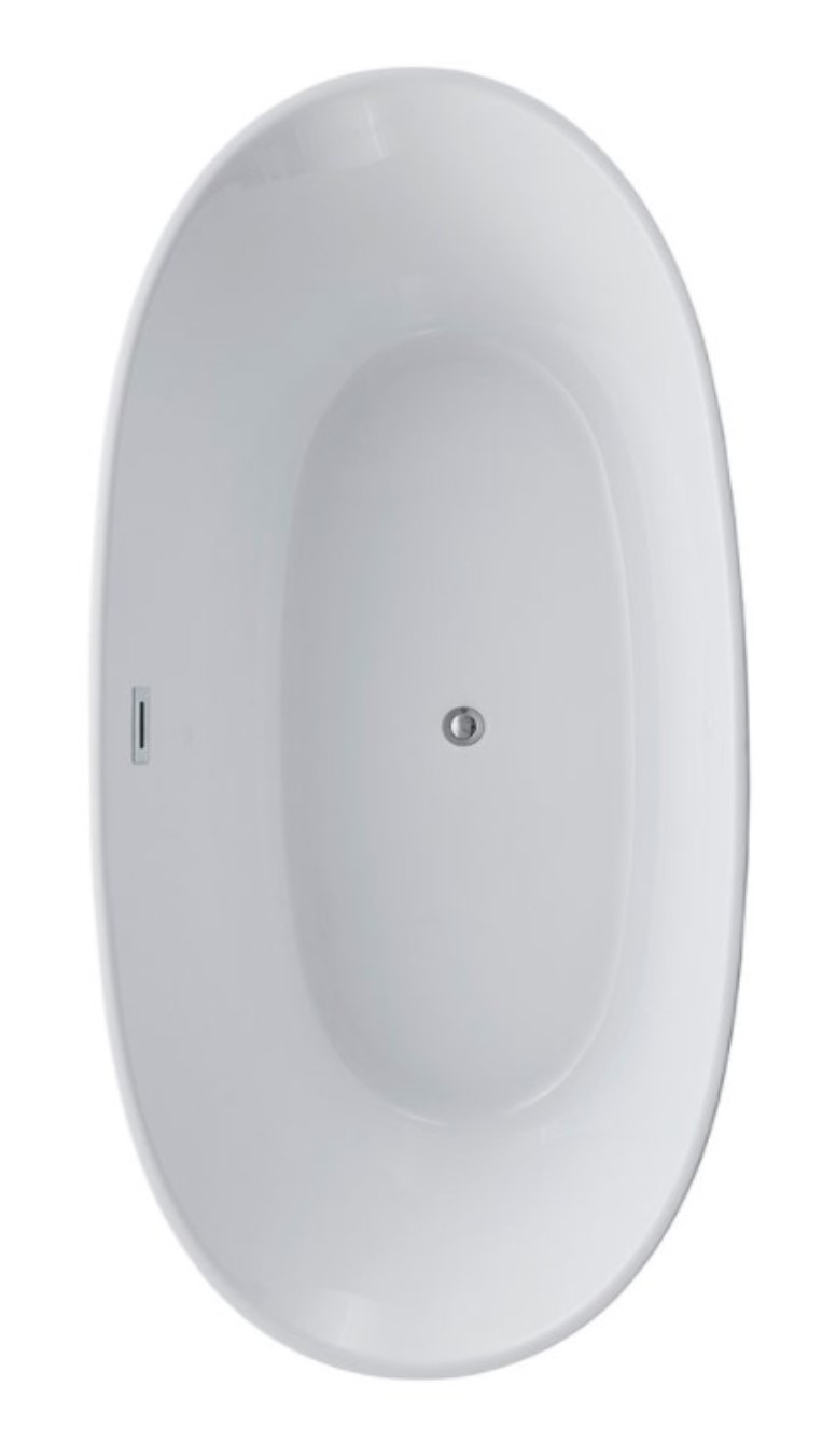 ванна акриловая vincea vbt-405-1860 186x88,5 белая