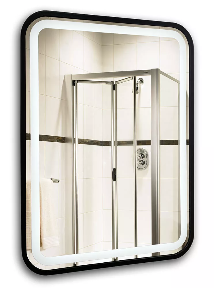 зеркало silver mirrors мальта-лофт 60x80  с сенсорным выключателем и подсветкой