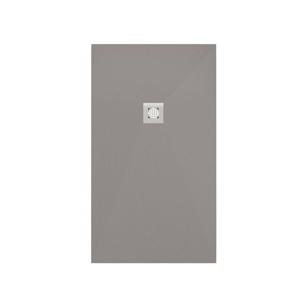 душевой поддон allen brau priority 140x80 8.31008-pgm платиново-серый
