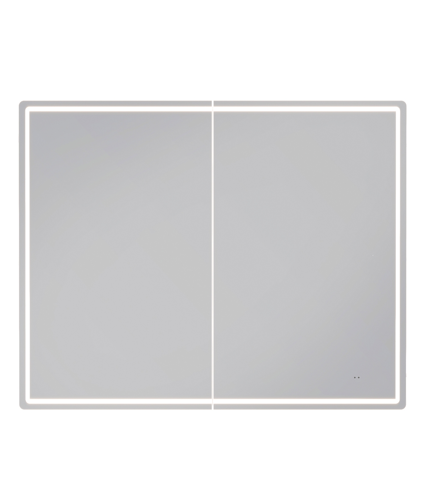 шкаф с зеркалом vigo geometry classic 1000 с led-подсветкой