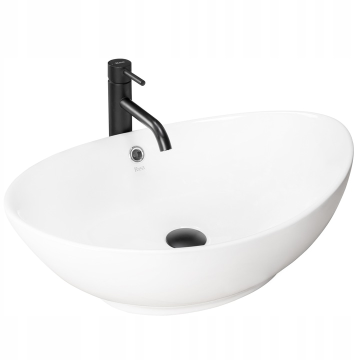умывальник rea wendy 59x39 белый