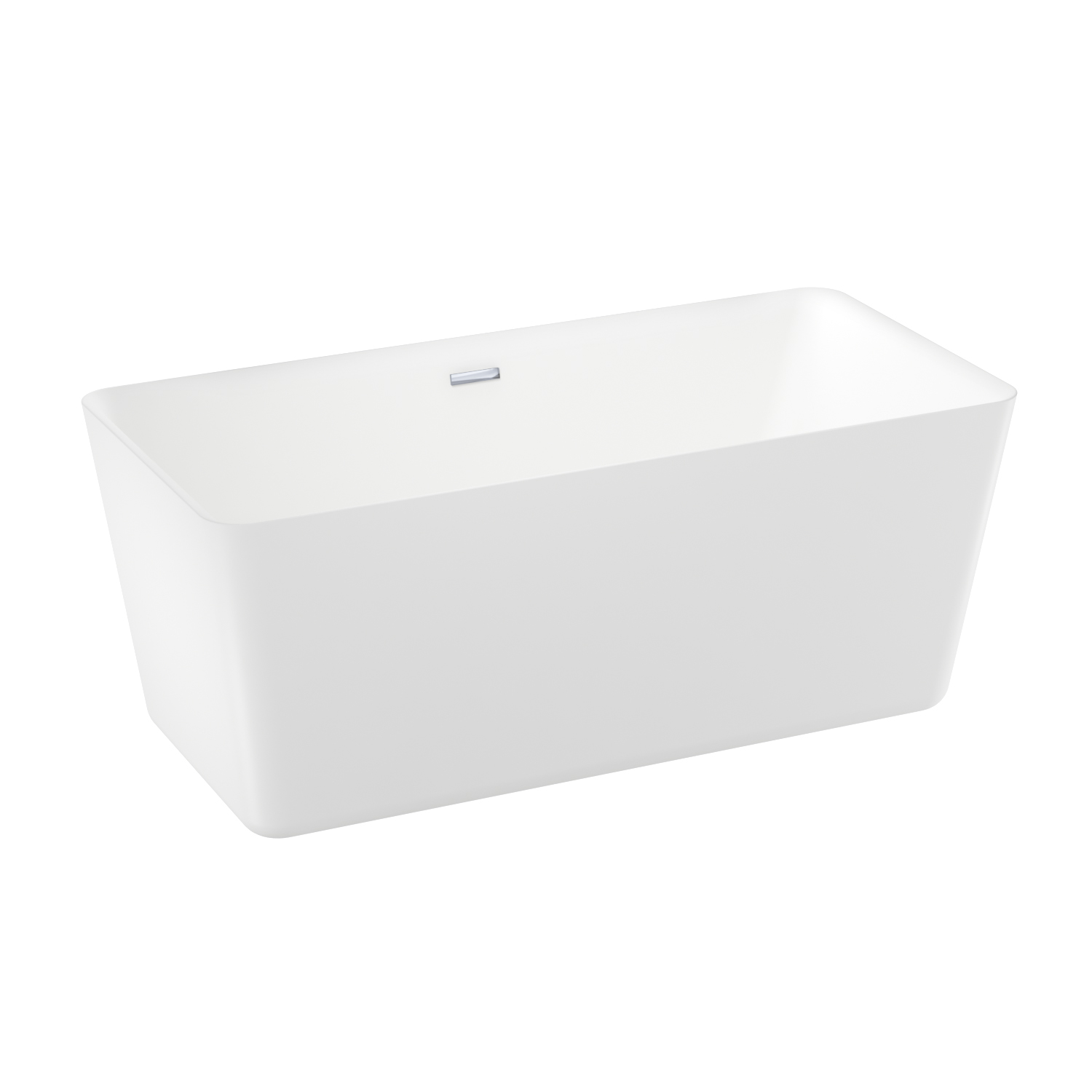 ванна акриловая wellsee desire 159,5x77 белый глянец (слив-перелив хром)