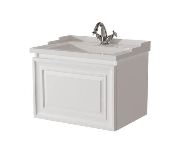 тумба подвесная caprigo ponza 60 13510-b231 белый