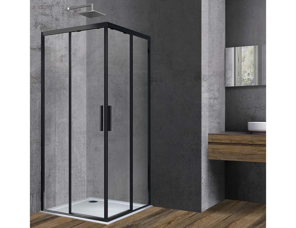 душевой уголок vincea soft vss-3so900clb 90x90 стекло прозрачное (без поддона)