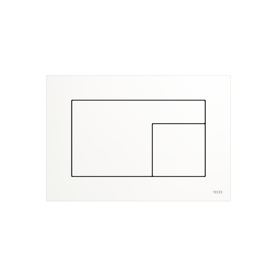 кнопка смыва для унитаза tece velvet 9240735 белый (bianco kos)