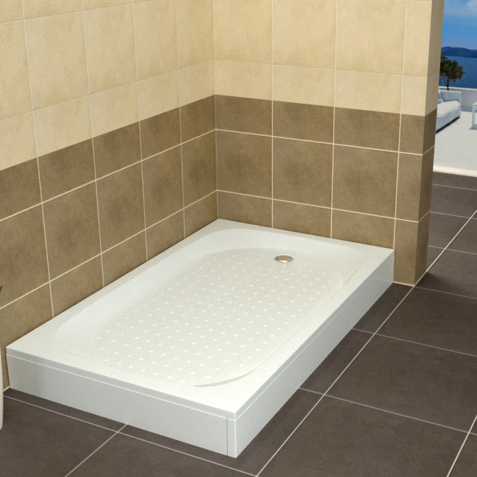 душевой поддон rgw  lux/tn 100x80 прямоугольный