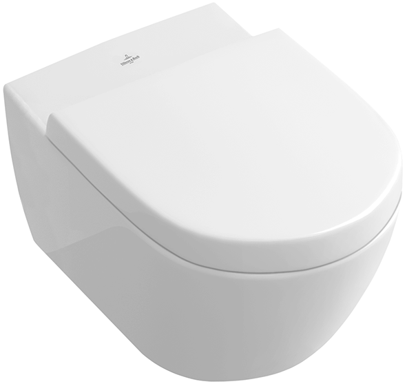 унитаз подвесной villeroy&boch subway 2.0 5614r0r1 37x56 без сиденья, альпийский белый