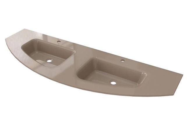 умывальник caprigo legato 150 ow15-3020-r019 капучино